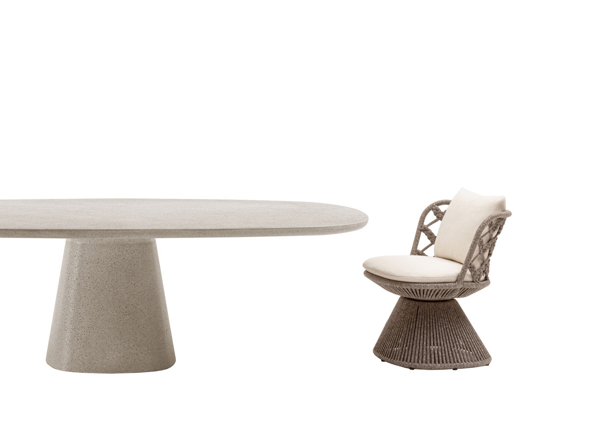 B B Italia Allure O Table Outdoor 225