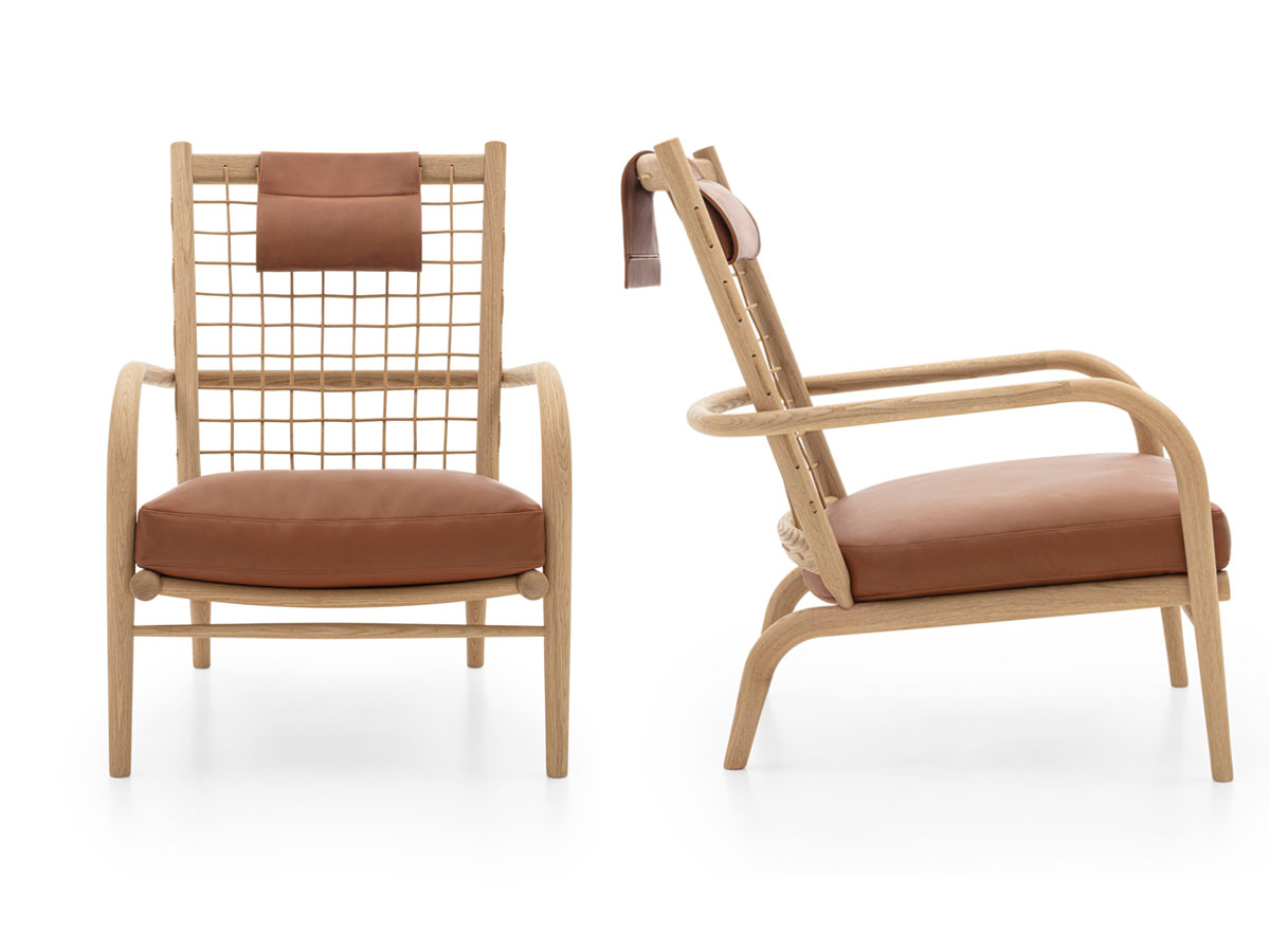 B B Italia Alvar High Backrest Armchair