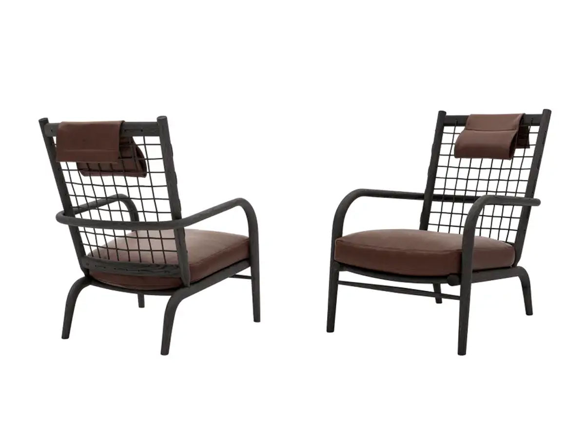 B B Italia Alvar High Backrest Armchair