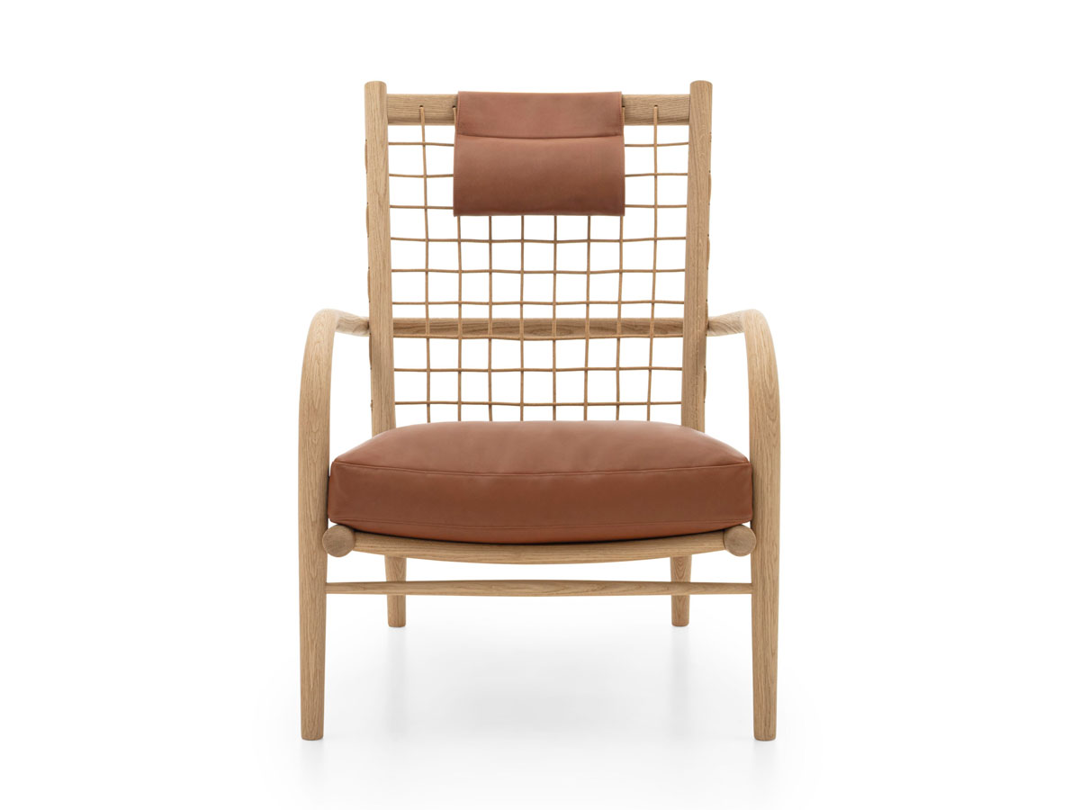 B B Italia Alvar High Backrest Armchair