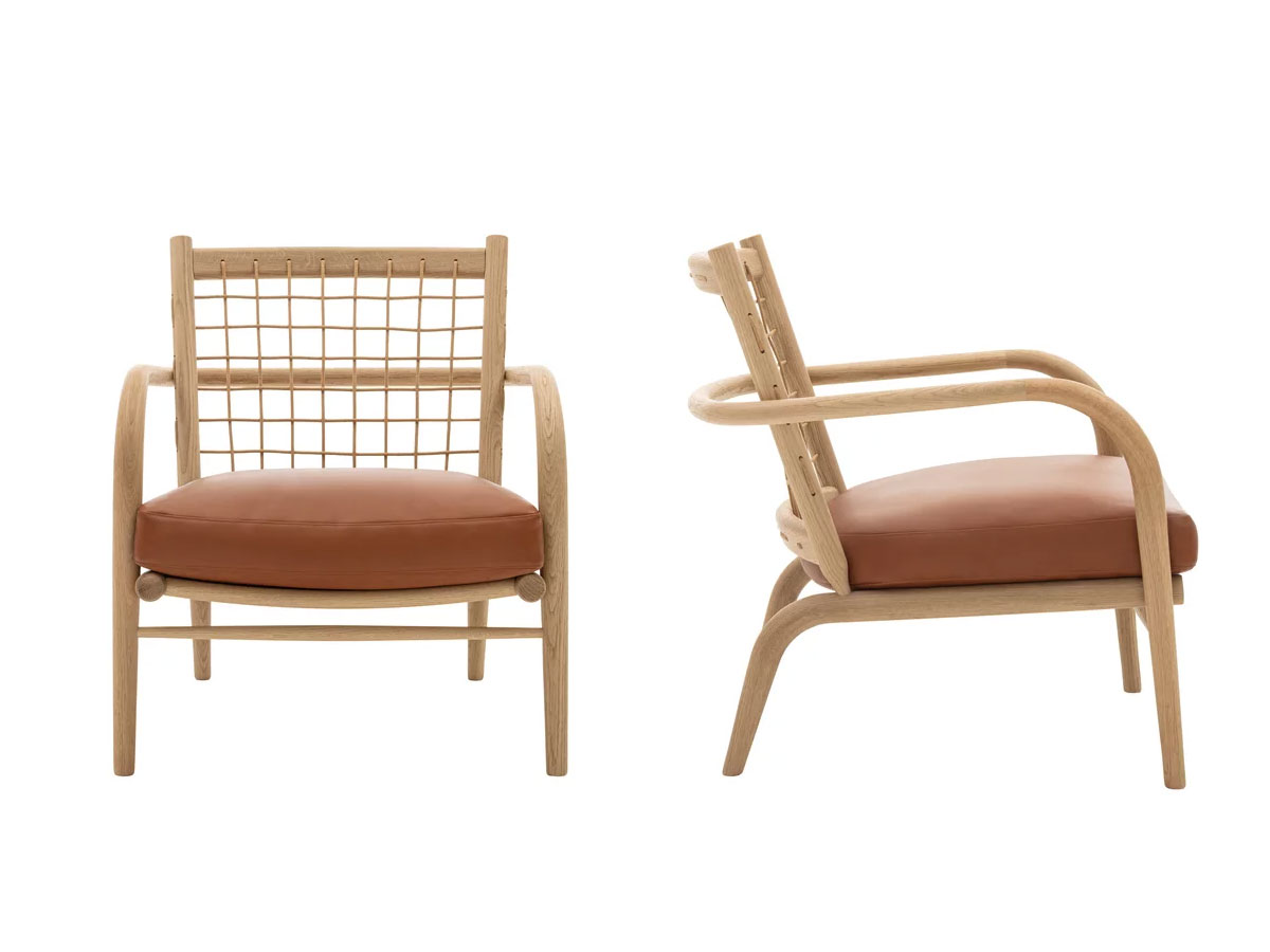B B Italia Alvar Low Backrest Armchair