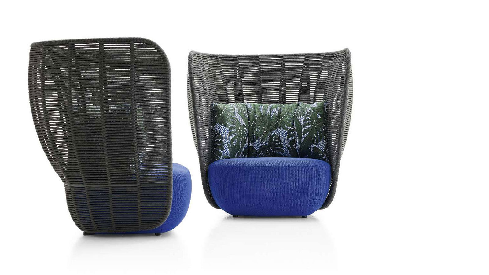 B B Italia Bay Outdoor Armchair