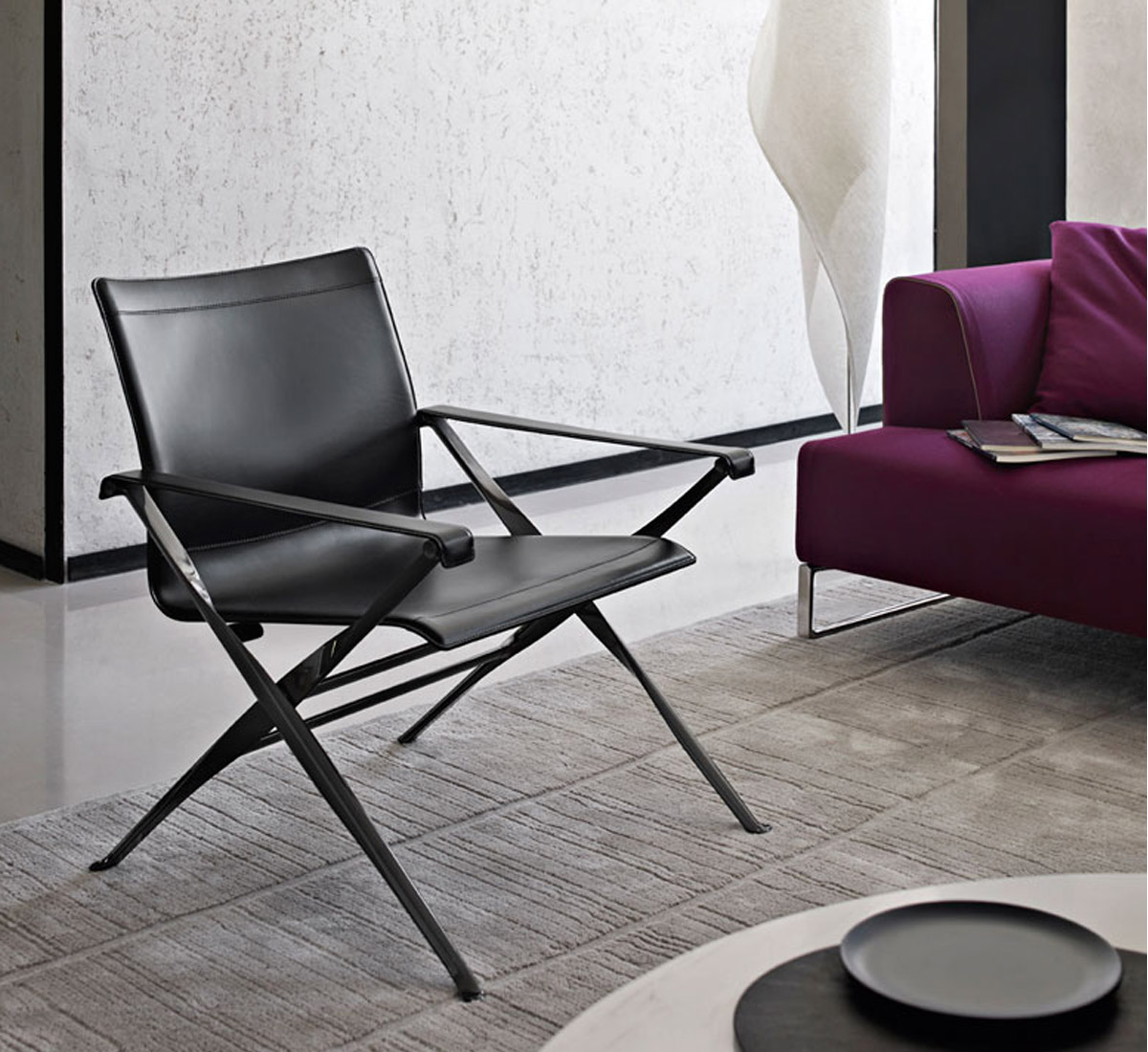 B B Italia Beverly Armchair Backrest Low