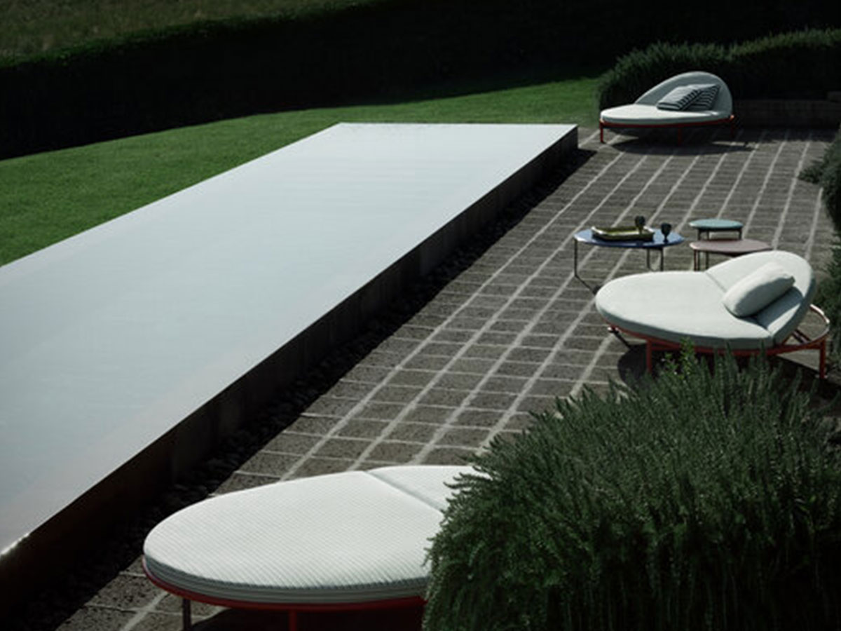 B B Italia Borea Lounge Sunbed Chaise Longue