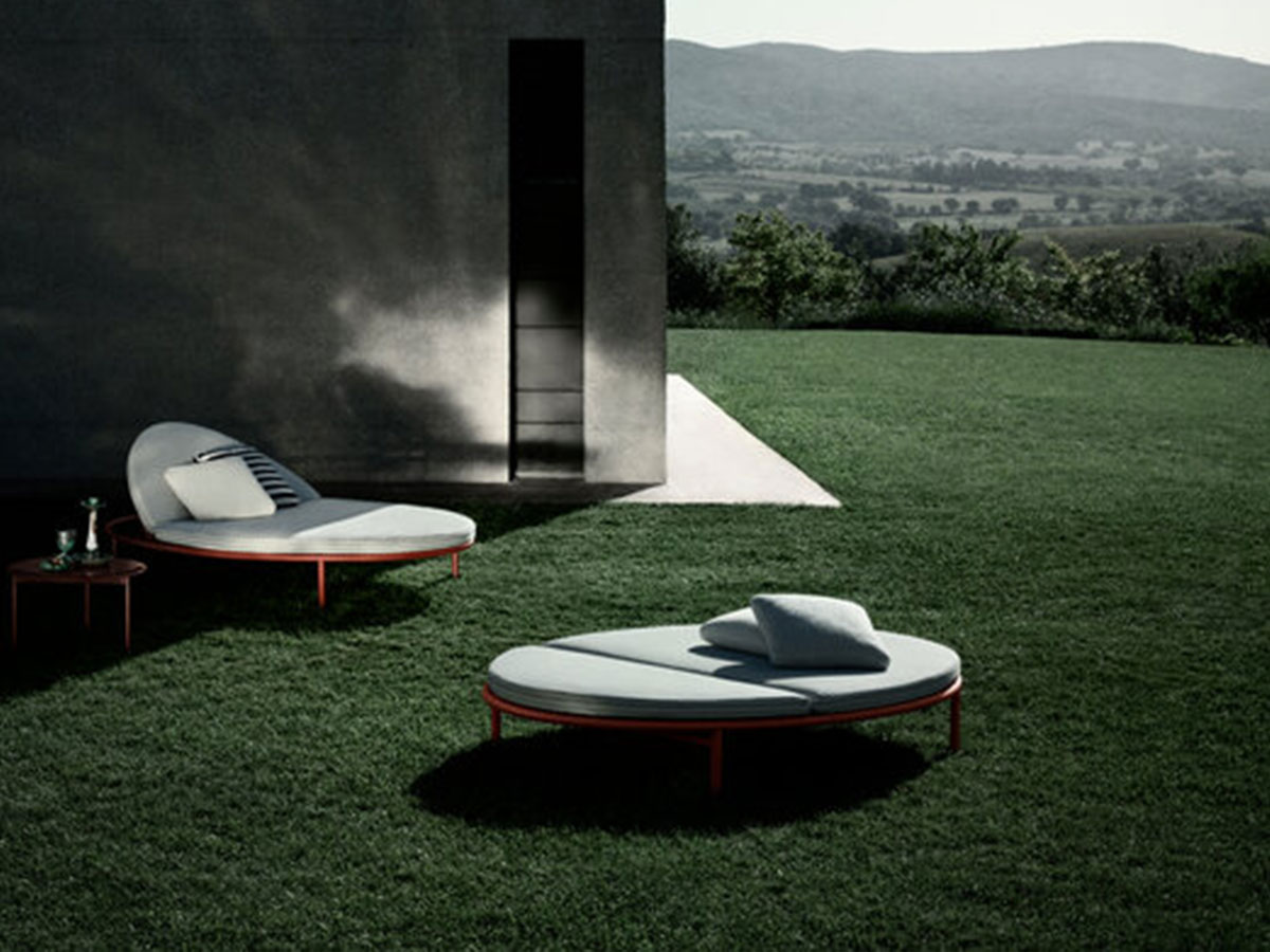 B B Italia Borea Lounge Sunbed Chaise Longue