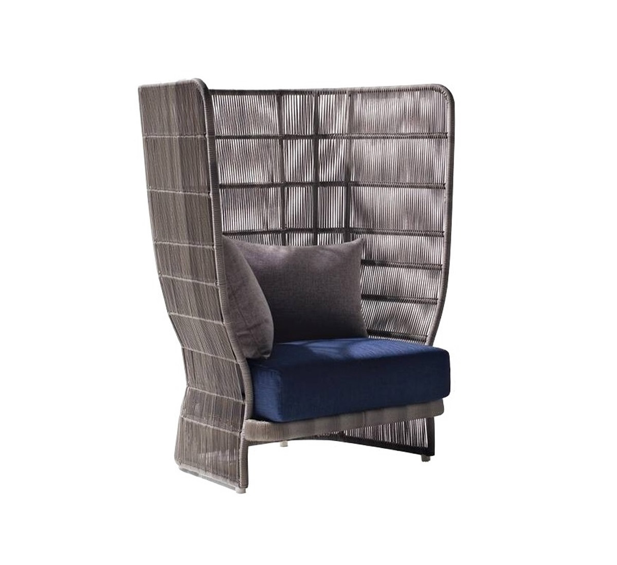 B B Italia Canasta 13 Armchair With High Back Outdoor