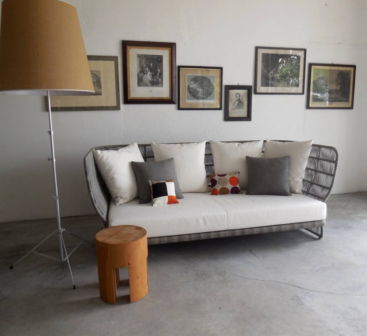 B B Italia Canasta Two Seater Sofa