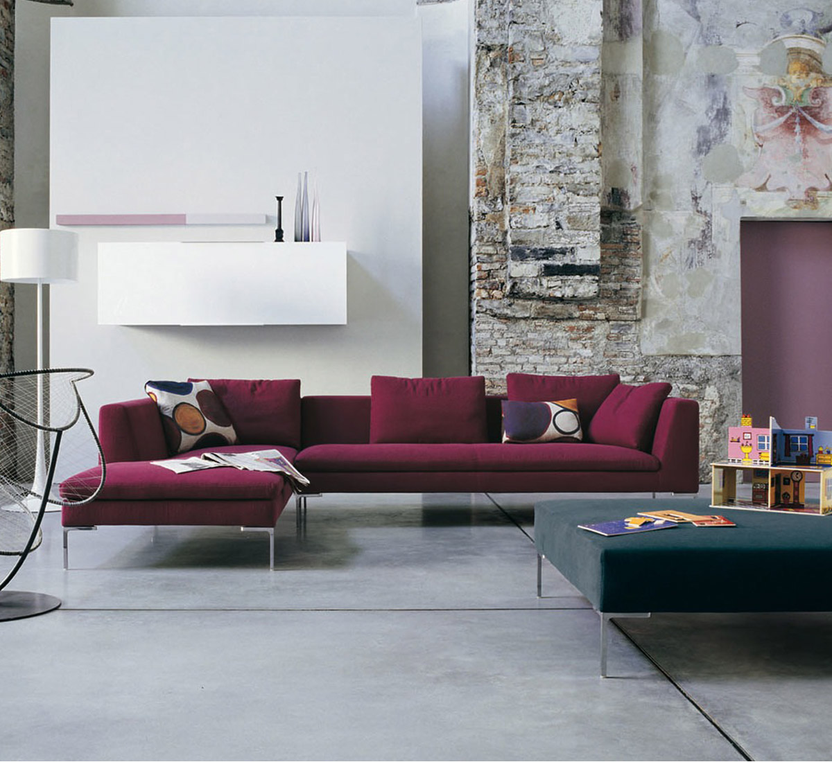 B B Italia Charles Sofa