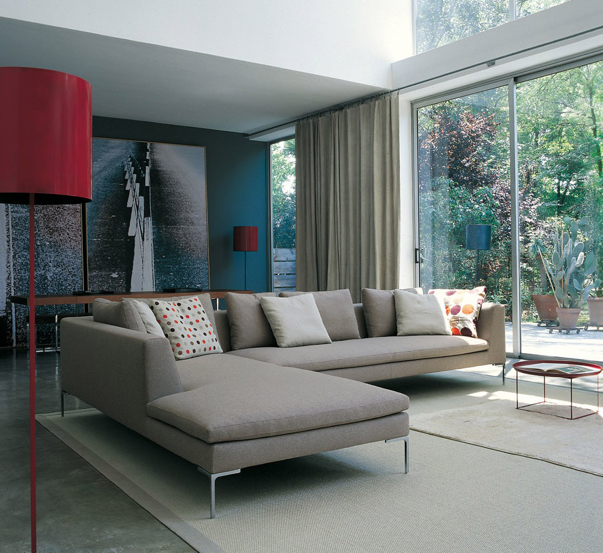 B B Italia Charles Sofa