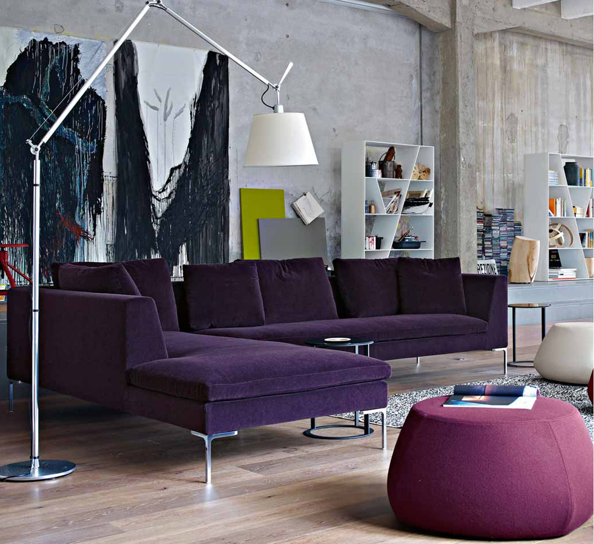 B B Italia Charles Sofa