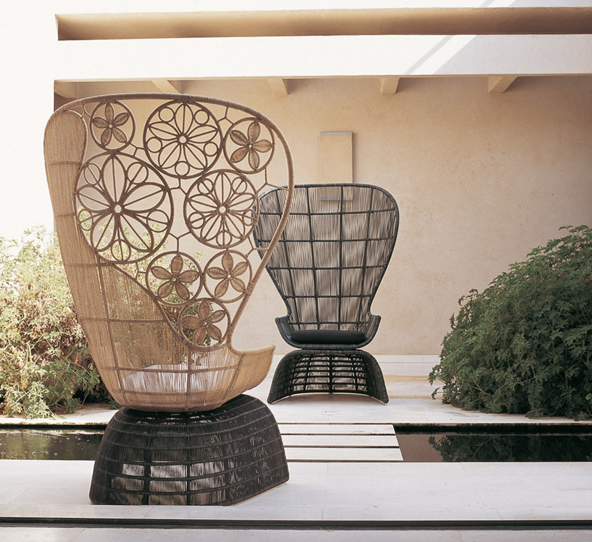 B B Italia Crinoline Armchair