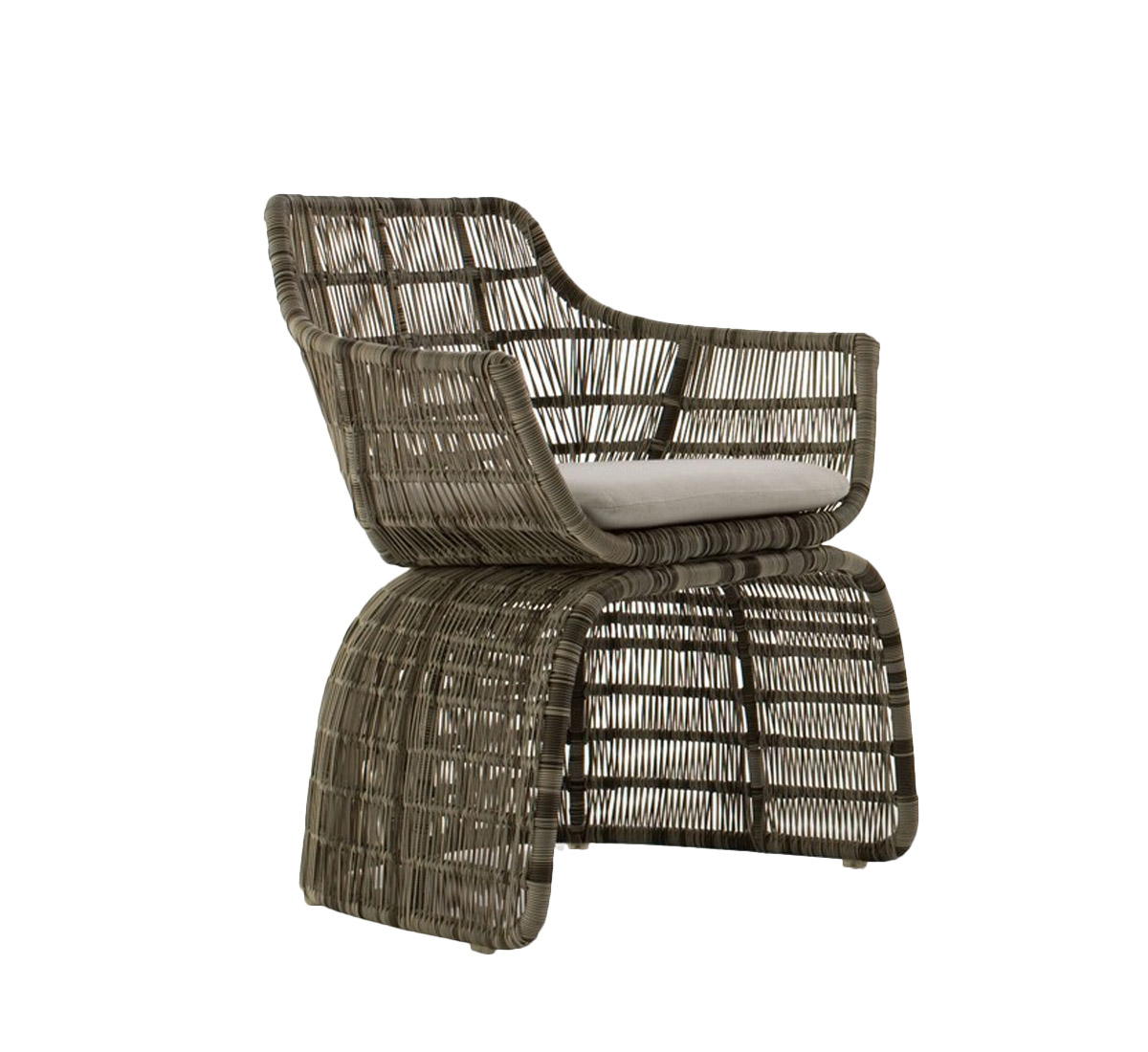 B B Italia Crinoline Chaise Avec Accoudoirs 65 Cm
