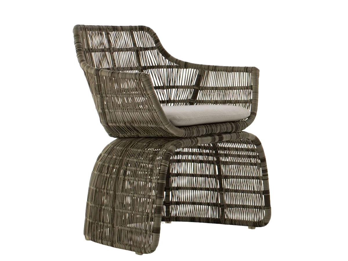 B B Italia Crinoline Chaise Avec Accoudoirs 65 Cm
