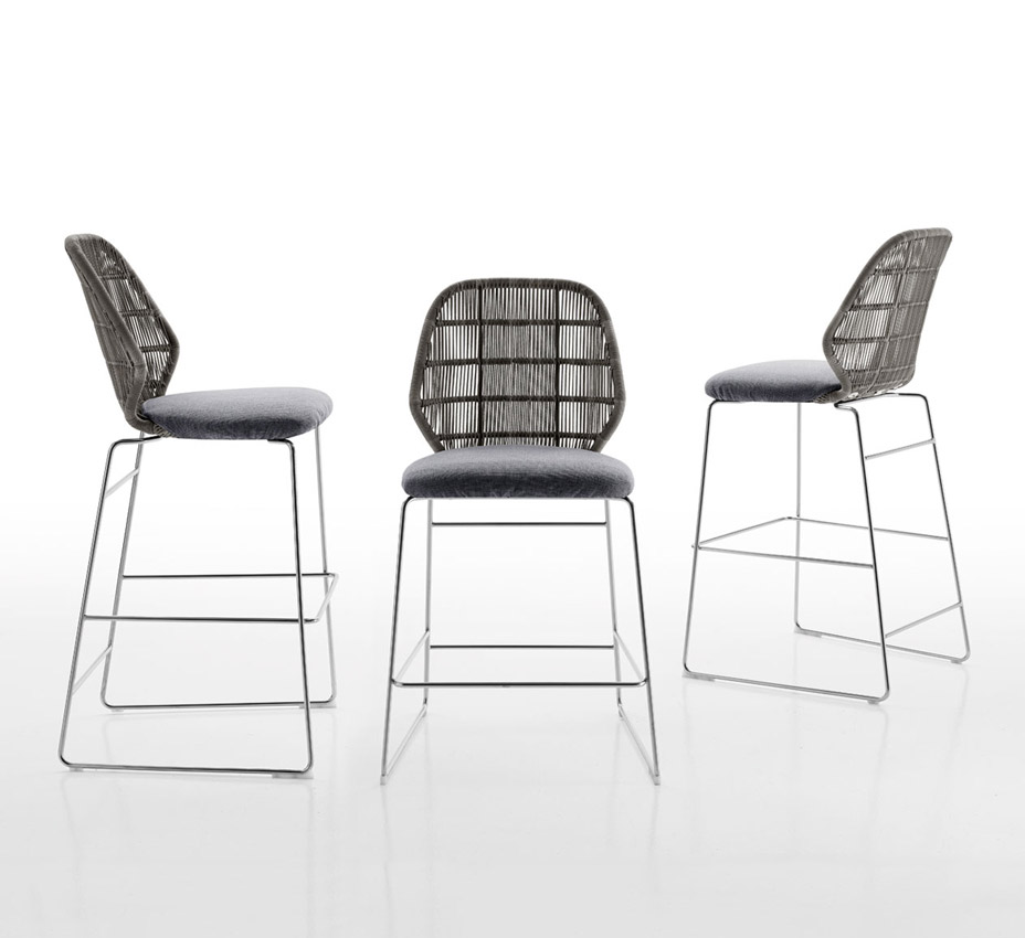 B B Italia Crinoline Stool