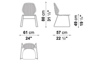 B B Italia Crinoline Chair