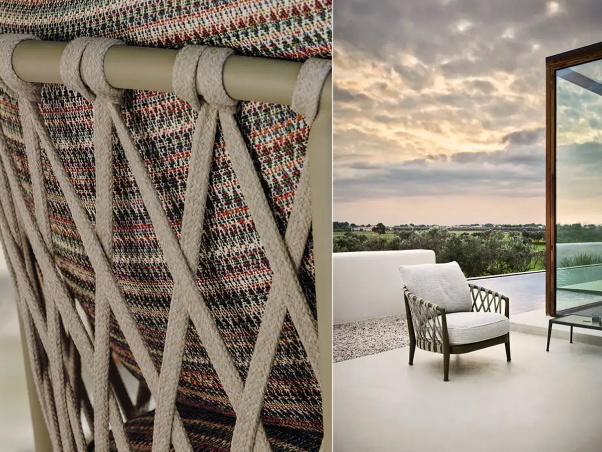 B B Italia Erica Armchair Outdoor