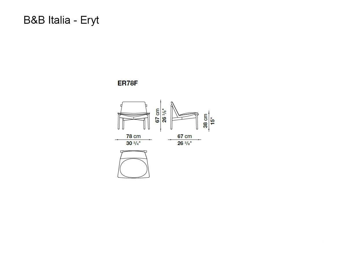 B B Italia Eryt Armchair
