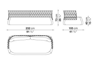 B B Italia Fat Sofa Outdoor Eng