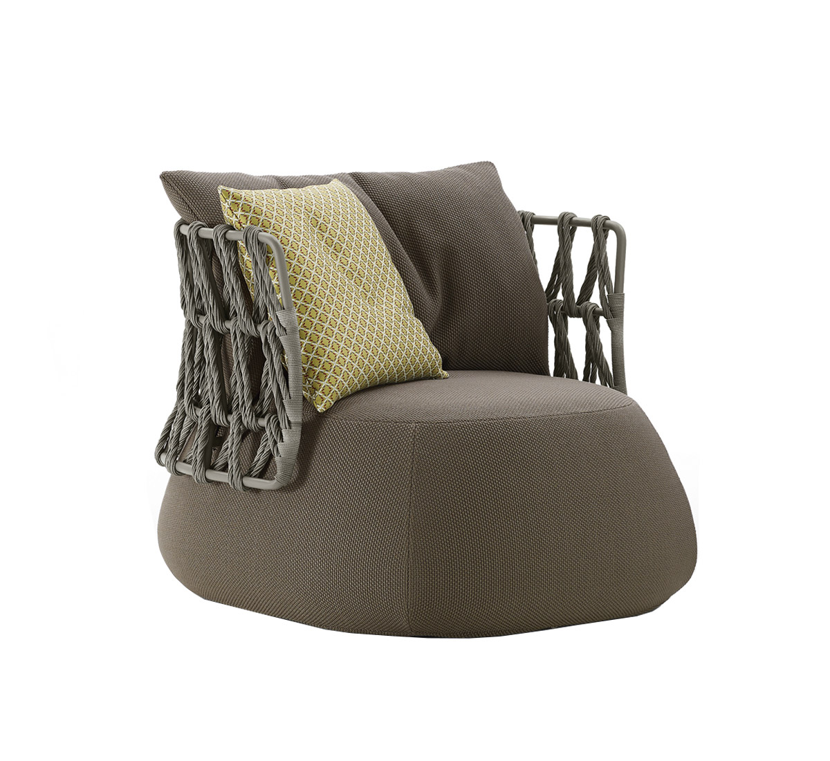 B B Italia Fat Sofa Low Back Armchair Outdoor
