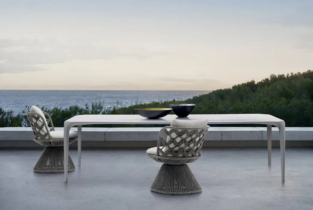 B B Italia Flair O Chair Outdoor