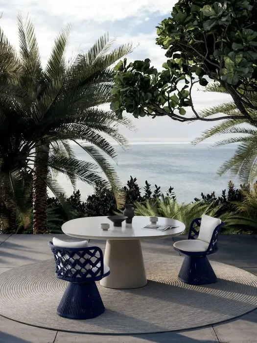 B B Italia Flair O Chair Outdoor