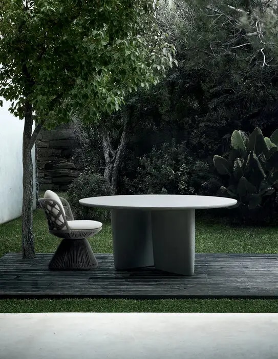 B B Italia Flair O Chair Outdoor