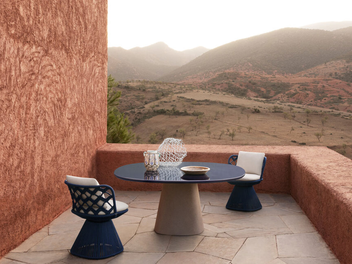 B B Italia Flair O Chair Outdoor