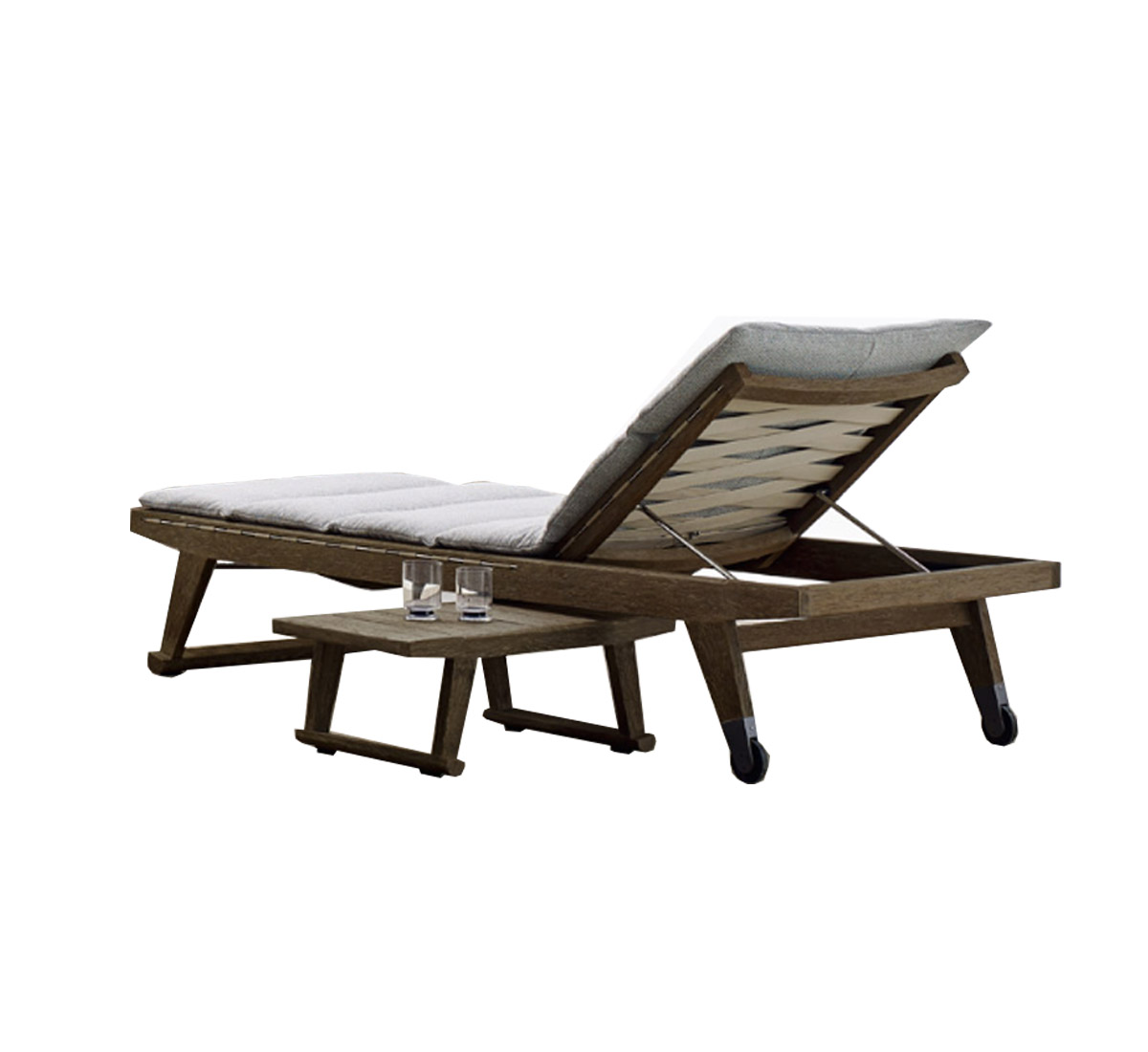 B B Italia Gio Chaise Longue Sunbed