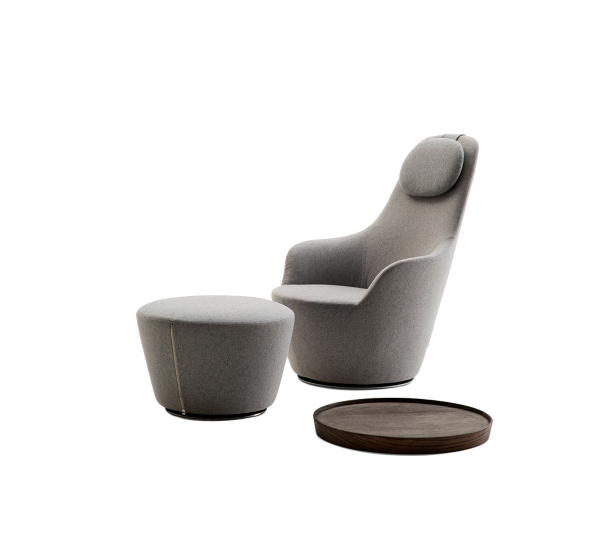 B B Italia Harbor High Backrest Armchair