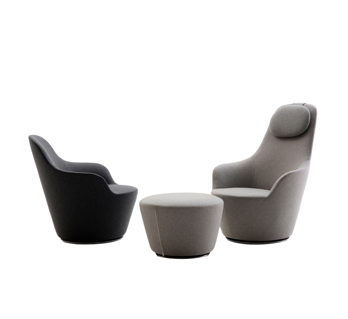 B B Italia Harbor Pouf