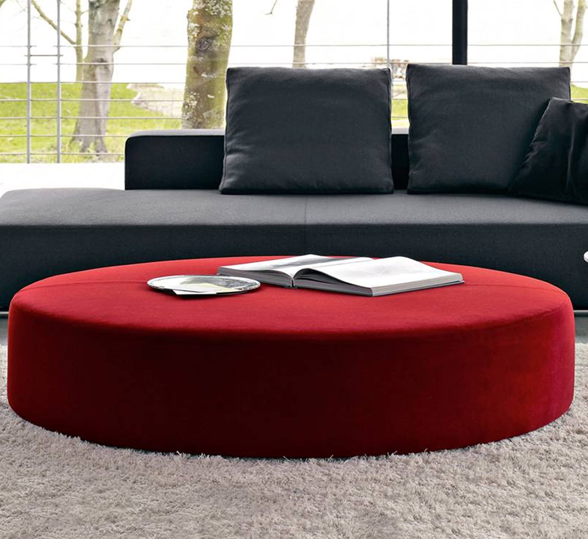 B B Italia Harry Large Pouf