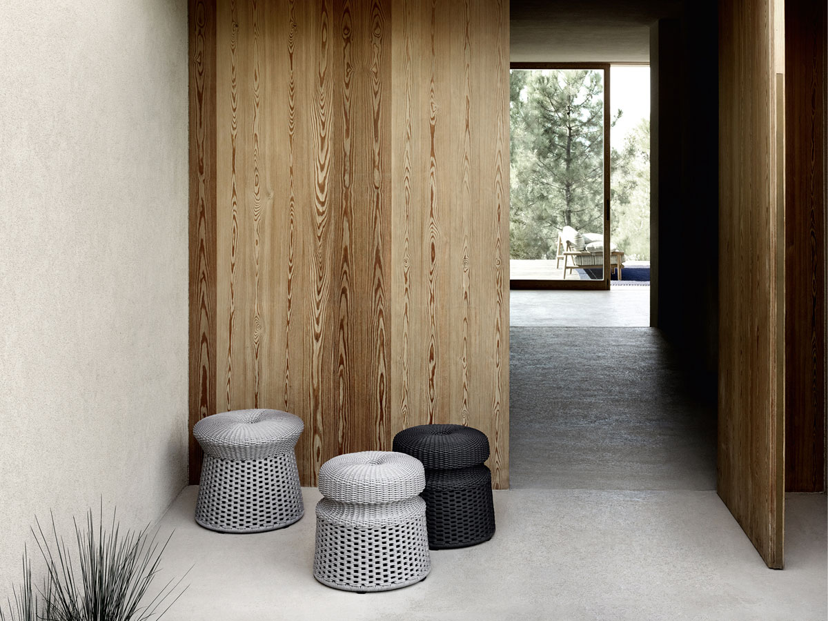B B Italia Hospes Outdoor Pouf