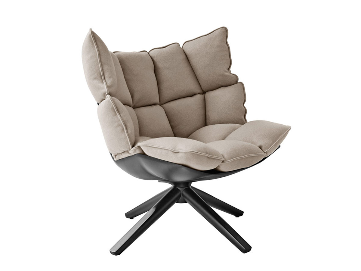 B B Italia Husk Swivel Armchair H2g