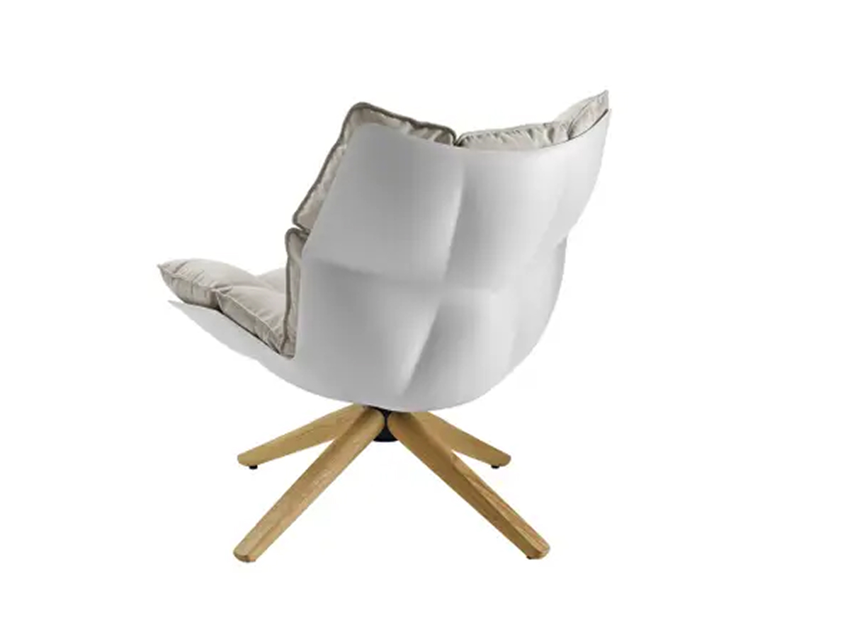 B B Italia Husk Swivel Armchair H2g