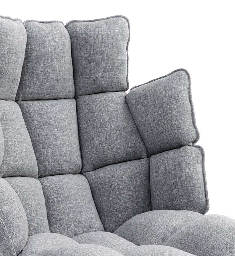 B B Italia Husk Swivel Armchair H3g