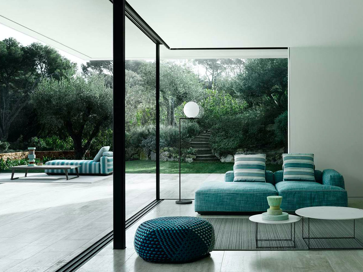 B B Italia Hybrid Outdoor Modular Sofa