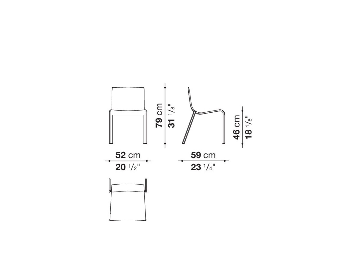 B B Italia Mjna Chair
