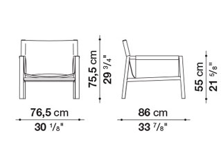 B B Italia Pablo Armchair