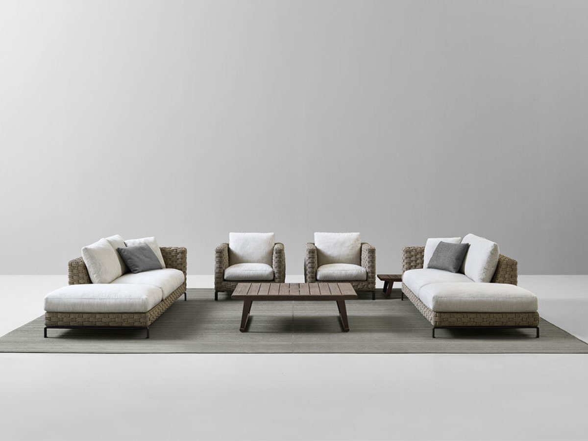 B B Italia Ray Outdoor Chaise Longue