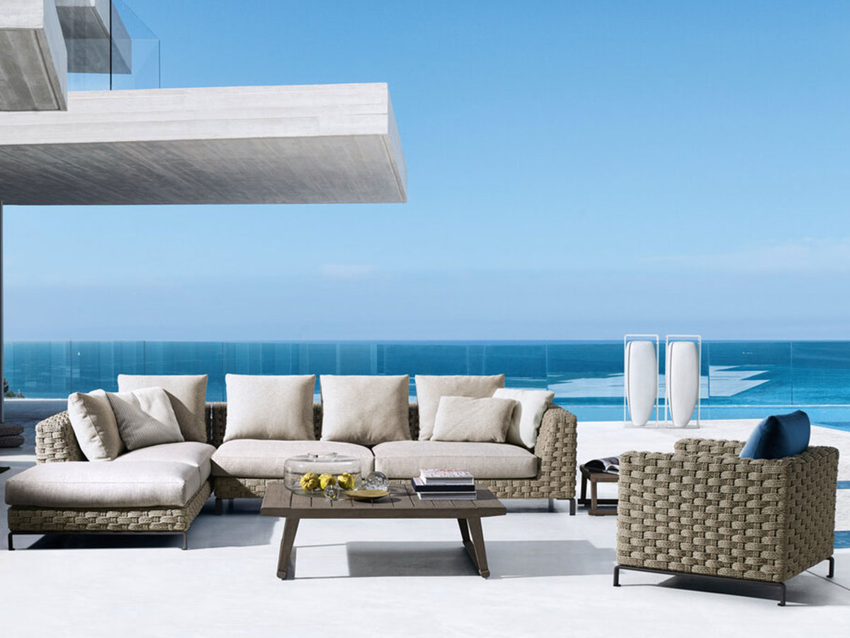 B B Italia Ray Outdoor Armchair
