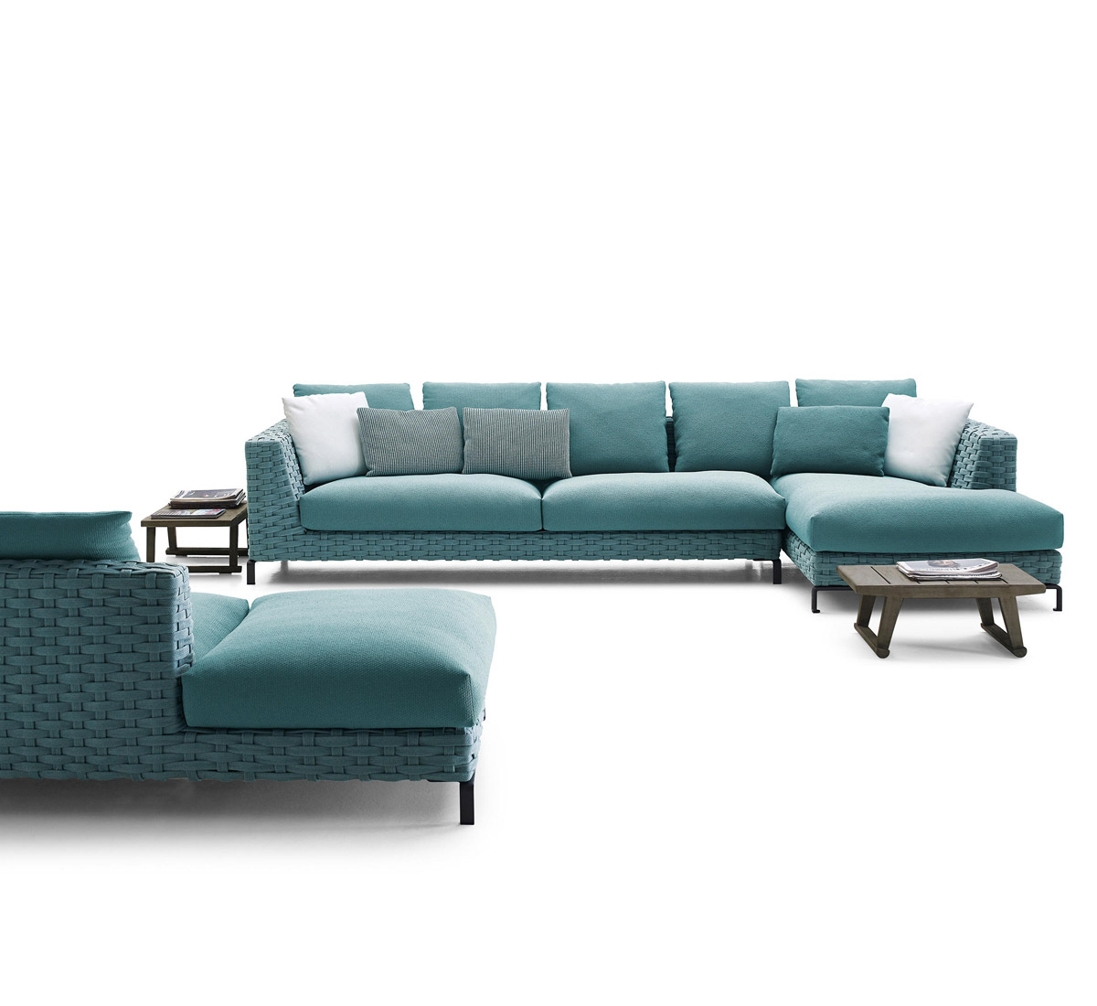 B B Italia Ray Outdoor Chaise Longue