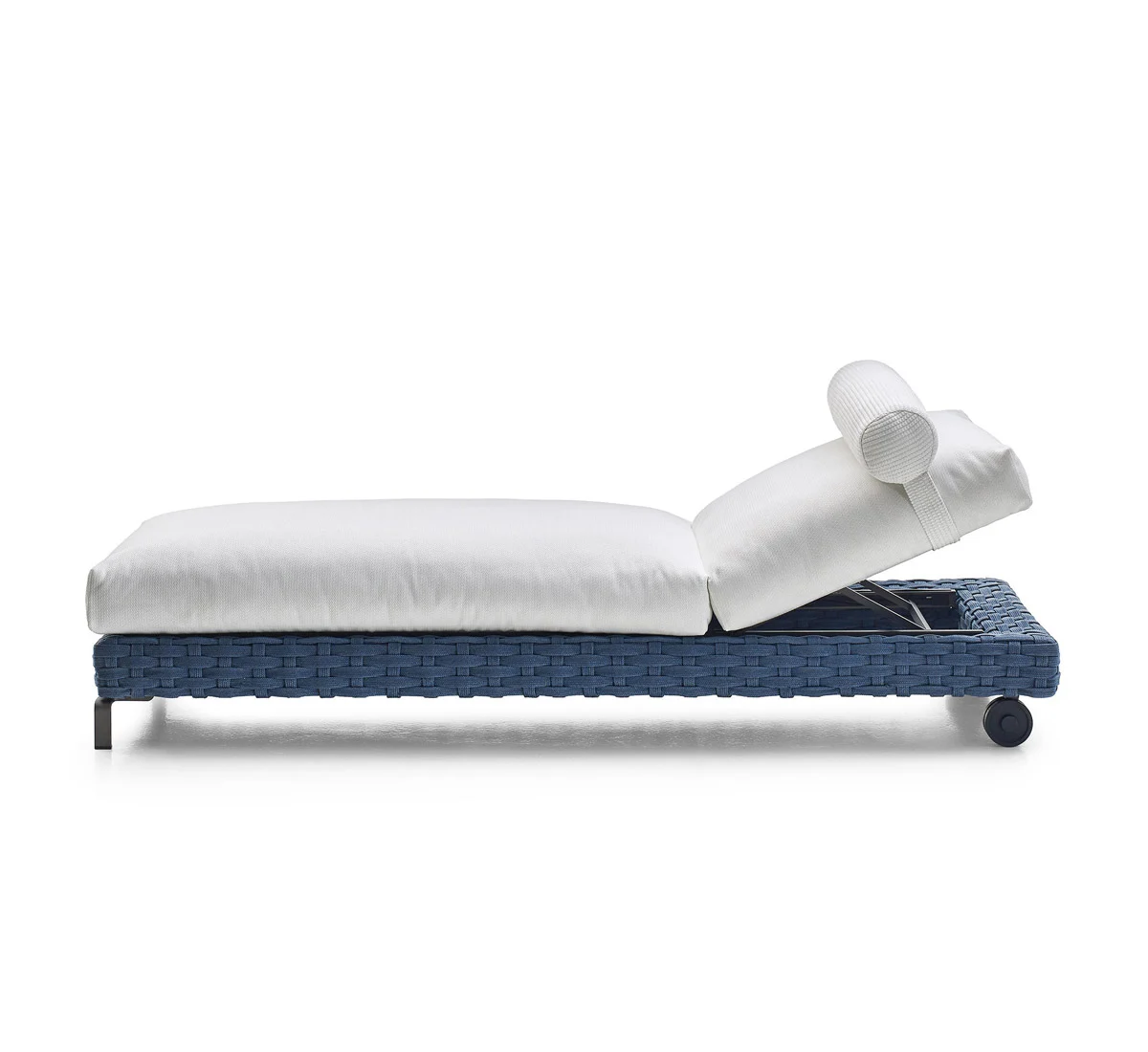 Шезлонг B&B Italia Ray Outdoor Chaise Longue, на колёсах