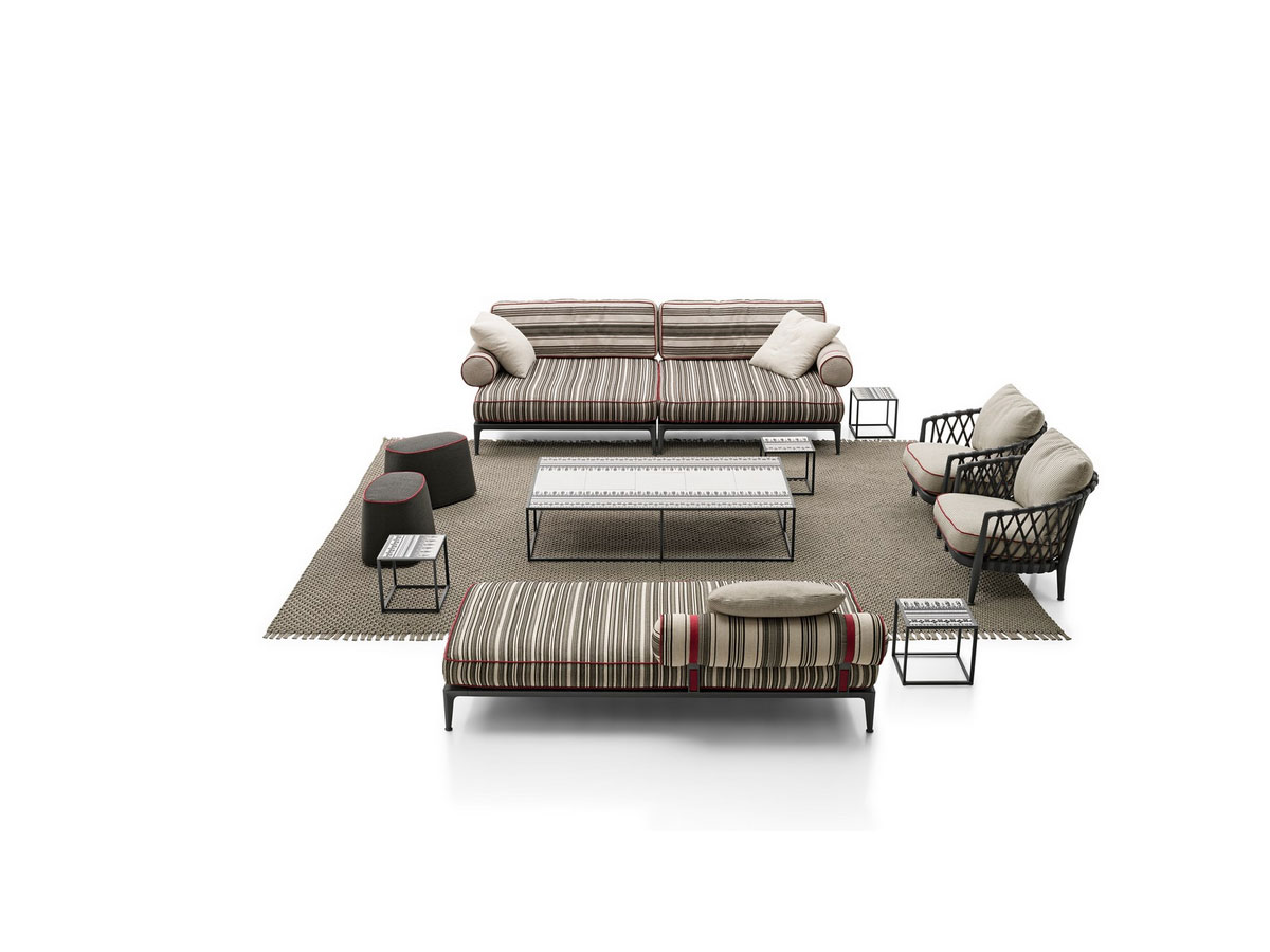 B B Italia Ribes Bench Rbr190pa Elisir 115