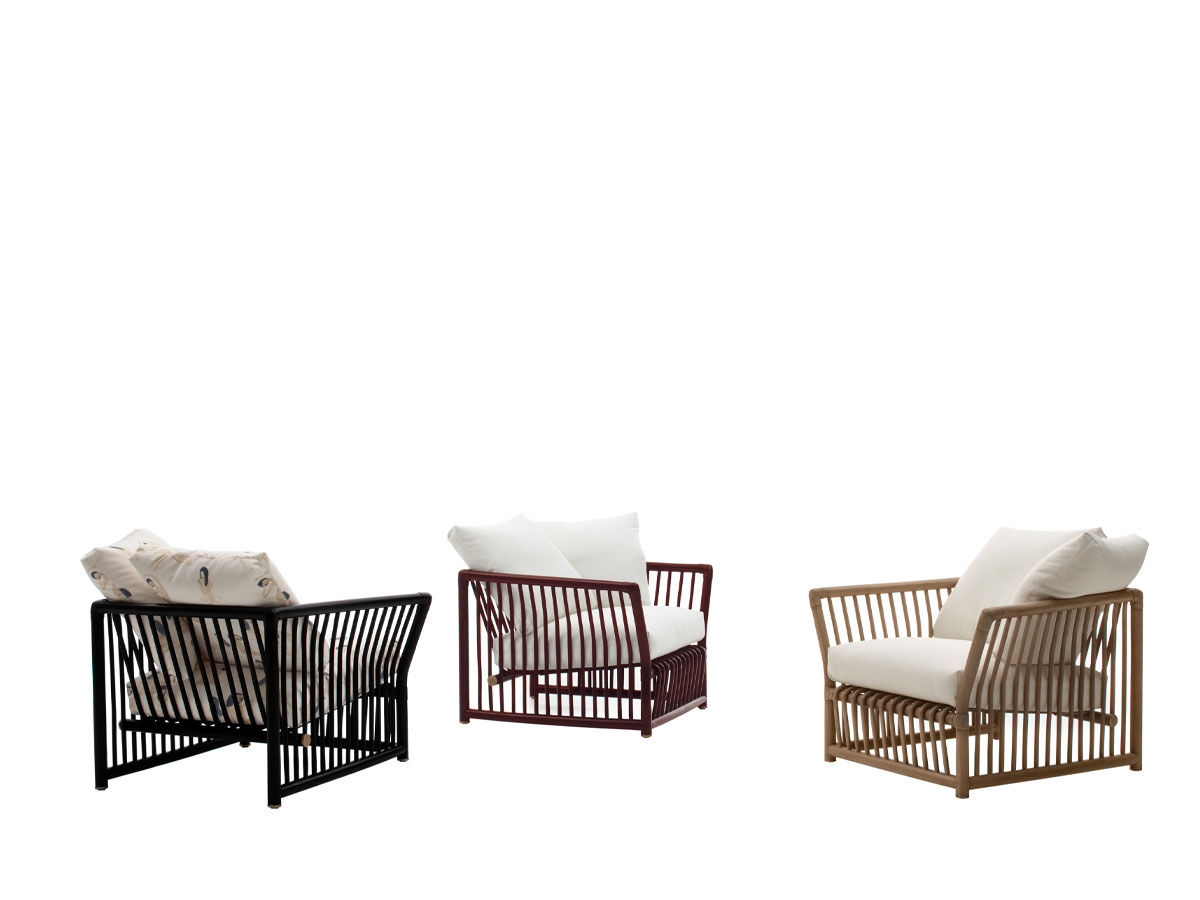 B B Italia Softcage Outdoor Armchair