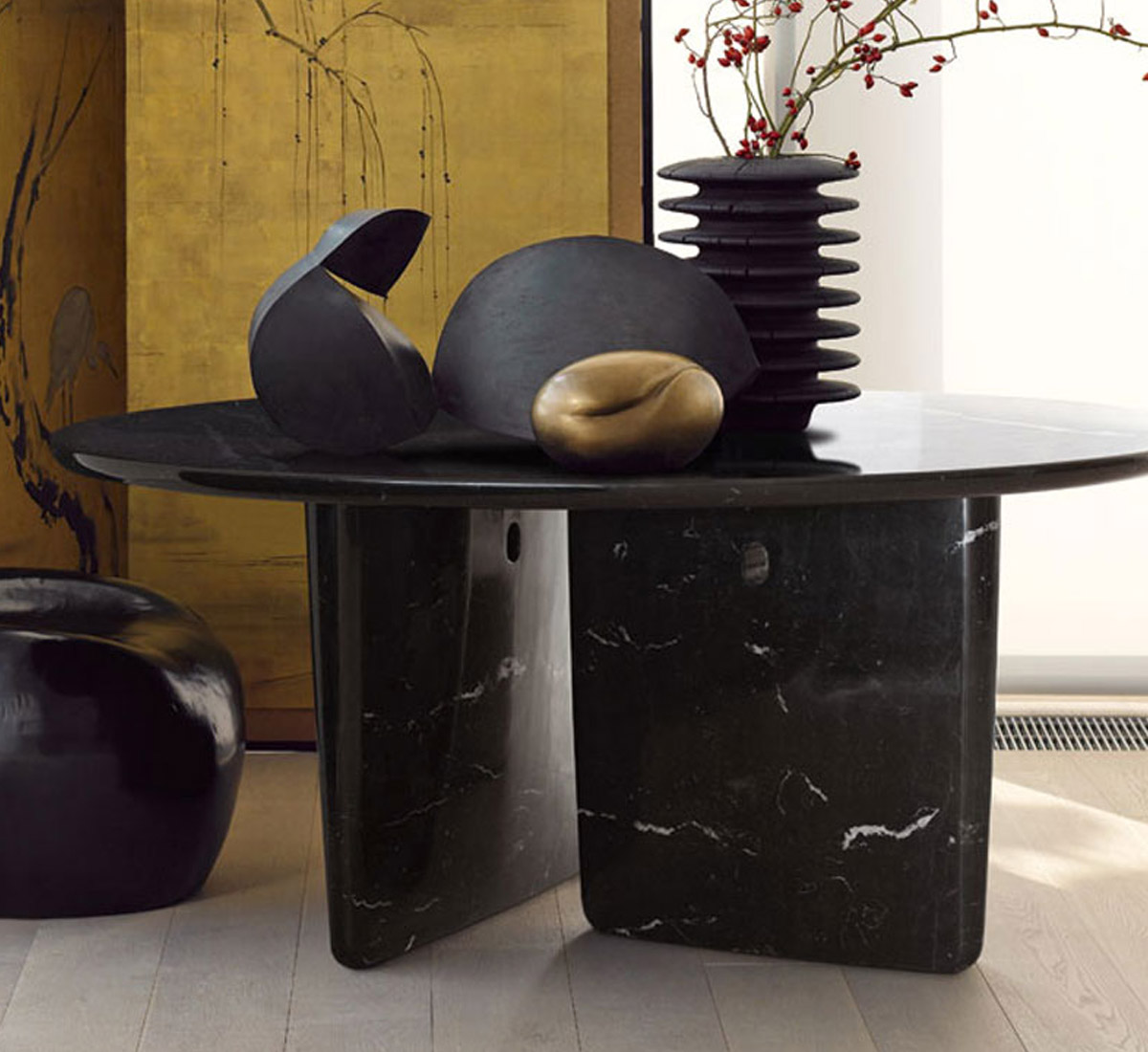 B B Italia Tobi Ishi Marble Table B E