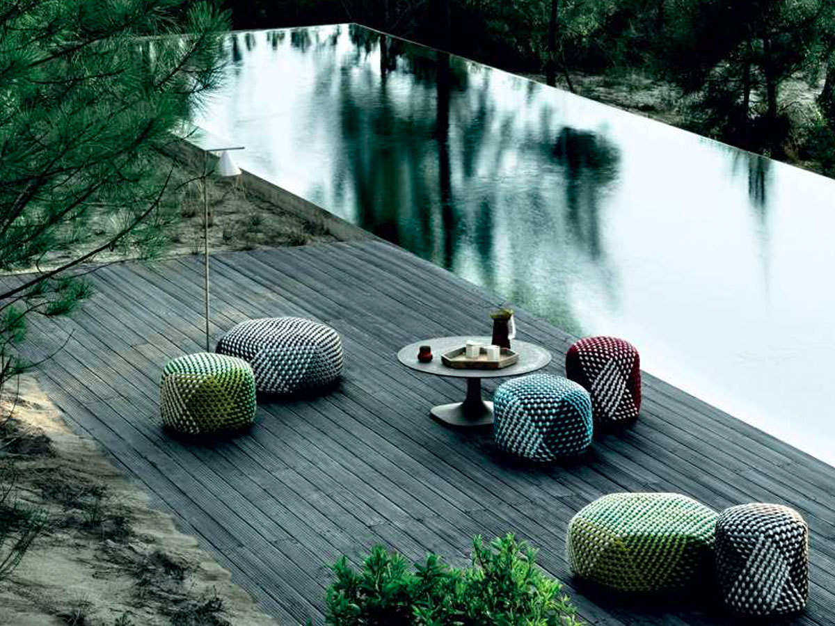 B B Italia Tramae Outdoor Pouf