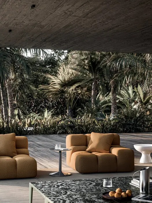 B B Italia Tufty Time 20 Outdoor Sofa