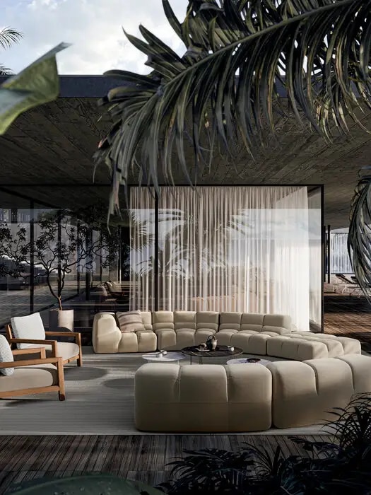 B B Italia Tufty Time 20 Outdoor Sofa