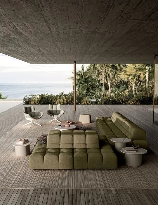 B B Italia Tufty Time 20 Outdoor Sofa