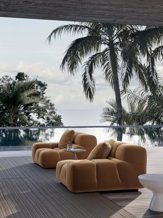 B B Italia Tufty Time 20 Outdoor Sofa